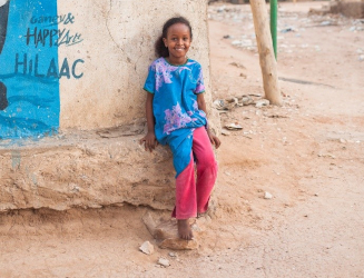 Mädchen in Hargeisa
