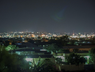 Hargeisa bei Nacht