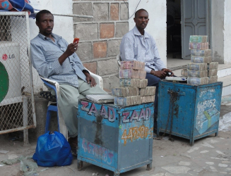 Geldwechsler in Hargeisa